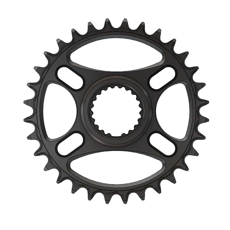 C23 - 2T Narrow wide Chainring for Shimano direct, Hyperglide+ compatible